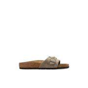 Oita Gevlochten Slides Birkenstock , Beige , Dames