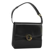 Pre-owned Leather shoulder-bags Gucci Vintage , Black , Dames