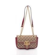 Pre-owned Canvas gucci-bags Gucci Vintage , Red , Dames