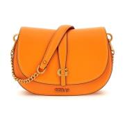 Tangerine Tri Compartiment Schoudertas Guess , Orange , Dames