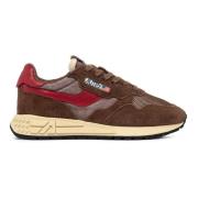 Bruine Platte Schoenen Geïnspireerd door Hardloopdesign Autry , Brown ...