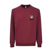 Crewneck Sweatshirt Moschino , Red , Dames