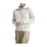 Alpaca en mohair ritsvest Peserico , Beige , Dames