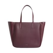 Rode Medium Shopper Handtas Calvin Klein , Red , Dames