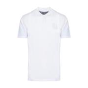 Polo Shirt Korte Mouw Lente/Zomer Collectie Aquascutum , White , Heren