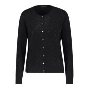 Stijlvolle Gebreide Cardigan Sweater Gaudi , Black , Dames