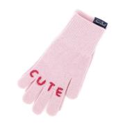 Roze handschoenen voor vrouwen MC2 Saint Barth , Pink , Dames