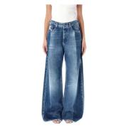 Vintage Denim Jeans 1996 Collection Diesel , Blue , Dames