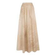 Yoko, lange beige maltinto rok Cortana , Beige , Dames