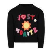 Crew Neck Sweater MC2 Saint Barth , Black , Dames