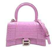 Pre-owned Leather balenciaga-bags Balenciaga Vintage , Purple , Dames