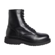 Zwarte Gesloten Veterschoenen Calvin Klein , Black , Heren