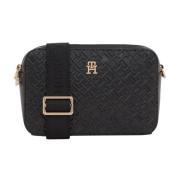 Zwarte Cross Body Cameratas Tommy Hilfiger , Black , Dames