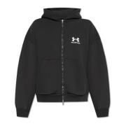 Sweatshirt met logo Balenciaga , Black , Dames