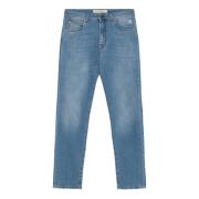 Klassieke Straight Fit Denim Jeans Roy Roger's , Blue , Heren