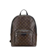 Pre-owned Canvas backpacks Louis Vuitton Vintage , Brown , Dames