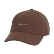 Bruine Metalen Letter Damespet Calvin Klein , Brown , Dames