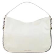 Pre-owned Leather handbags Jimmy Choo Pre-owned , White , Dames