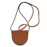 Pre-owned Leather shoulder-bags Loewe Pre-owned , Brown , Dames