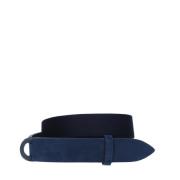 Blauw Suède Stof Riem Sluiting Orciani , Blue , Heren