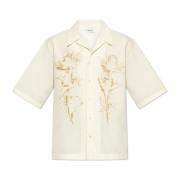 Shirt met print Alexander McQueen , Beige , Heren