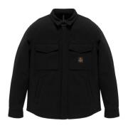 Heren Overhemd Jas Clint RefrigiWear , Black , Heren