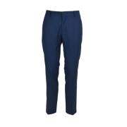 Blauwe Stijlvolle Broek Daniele Alessandrini , Blue , Heren