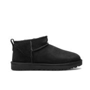 Zwarte Classic Ultra Mini Slip-On Laarzen UGG , Black , Heren