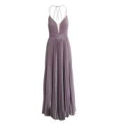 Lila Elegante Jurk Fracomina , Purple , Dames