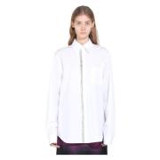 Witte Herenoverhemd N21 , White , Dames