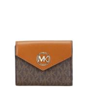 Pre-owned Canvas wallets Michael Kors Pre-owned , Brown , Dames