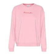 Geborduurde Sweatshirt Pink Nectar Saint Tropez , Pink , Dames