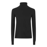 Kasjmier Coltrui Trui in Amandel Max Mara Studio , Black , Dames