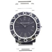 Pre-owned Glass watches Bvlgari Vintage , Black , Dames