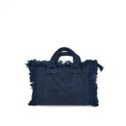 Colette Spons Handtas met Franjes MC2 Saint Barth , Blue , Dames