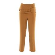 Zachte taille damesbroek Fracomina , Beige , Dames