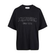 T-shirt met ijsberglogo Iceberg , Black , Dames