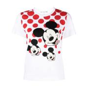 Disney Mickey Mouse Grafische T-shirt voor Dames Comme des Garçons , W...