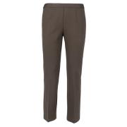 Groene Cigarette Fit Broek Skills & Genes , Green , Dames