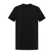 T-shirt Jumbo SS Rick Owens , Black , Heren