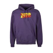 Hoodies Iuter , Purple , Heren