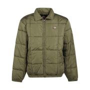 Groene Puffer Donsjas voor Heren Dickies , Green , Heren