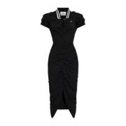 Jurk met ruches Vivienne Westwood , Black , Dames