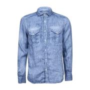 Denim Shirts Original Vintage , Blue , Heren