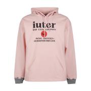 Hoodies Iuter , Pink , Heren