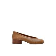 Schoenen met tabi-uitsparing en hak Maison Margiela , Brown , Dames