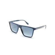 Blauwe Sungles met Originele Hoes Karl Lagerfeld , Blue , Unisex