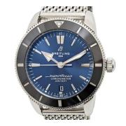 Pre-owned Metal watches Breitling Pre-owned , Blue , Heren