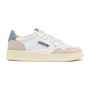 Medalist Low Leren Suède Sneakers Autry , White , Heren