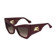 Bruine zonnebril dames accessoires Etro , Brown , Dames